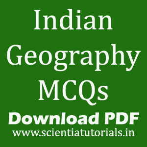 Indian Geography MCQs Download PDF