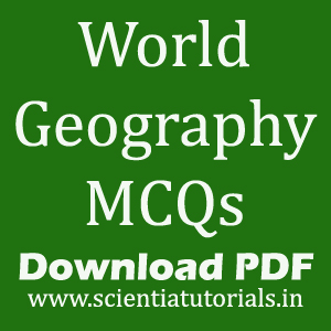 World Geography MCQs Download PDF